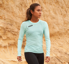 HOKA|Women's Wind Shirt Blue Tint