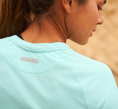HOKA|Women's Wind Shirt Blue Tint