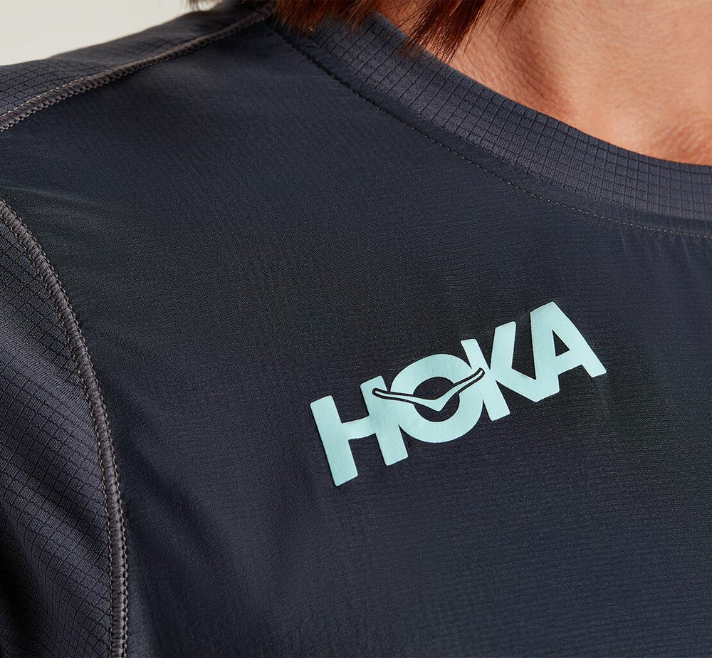 HOKA|Women's Wind Shirt Ombre Blue