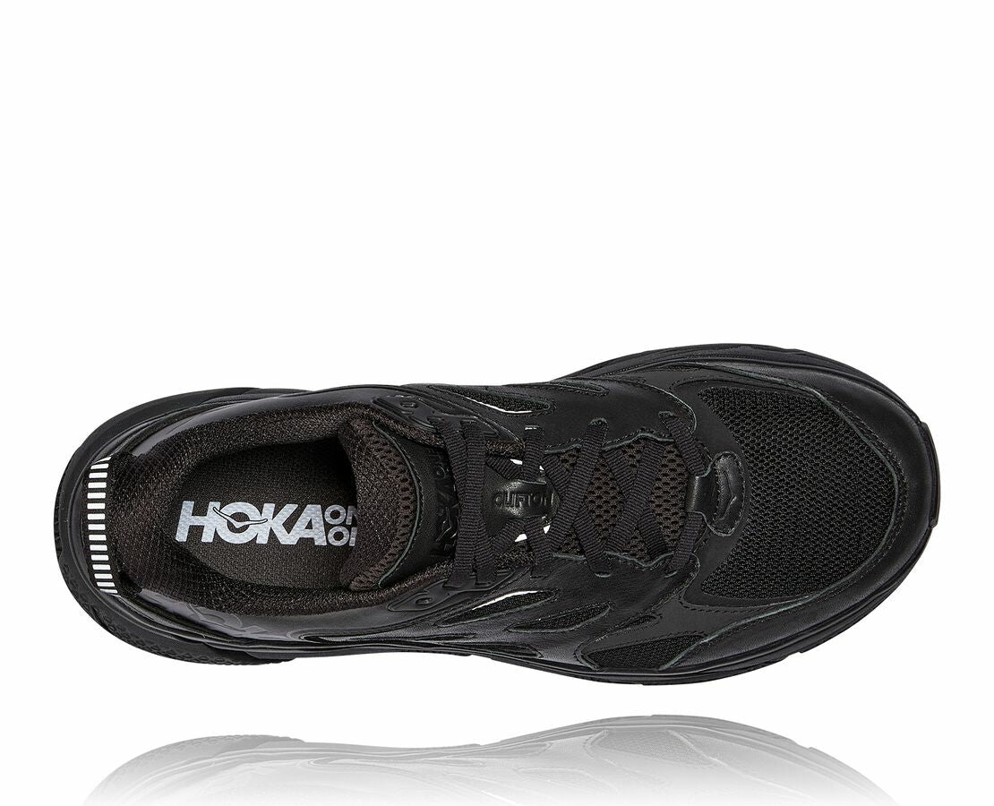 HOKA|All Gender Clifton L Black / Raven