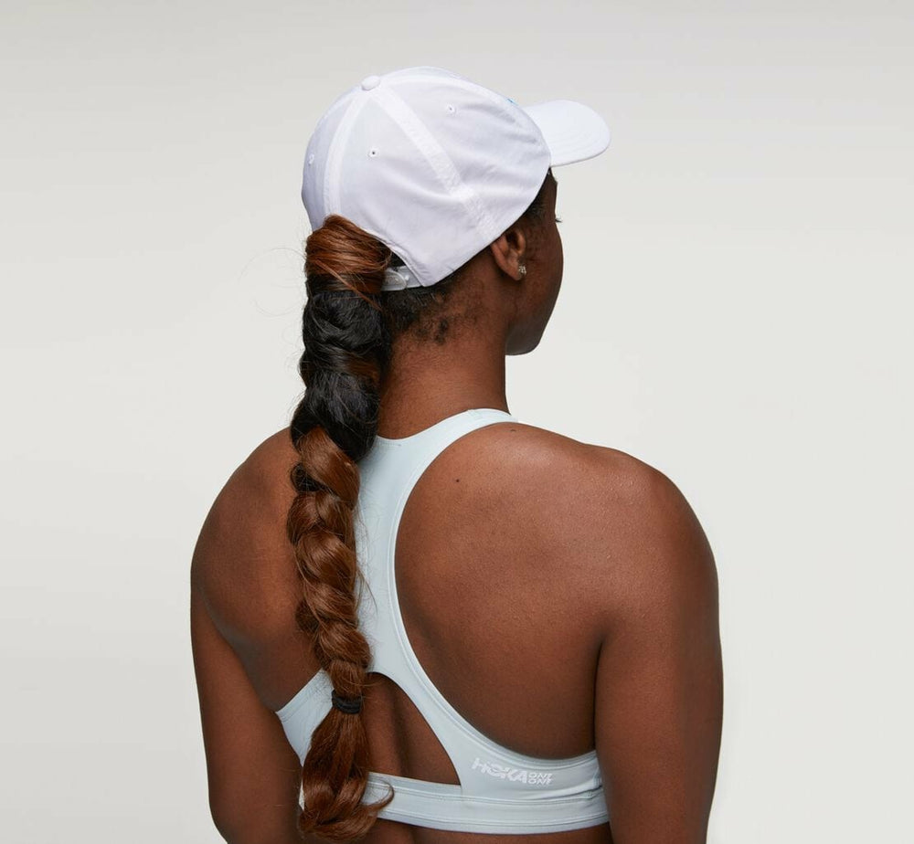 HOKA|All Gender All-Day Hat White / Diva Blue