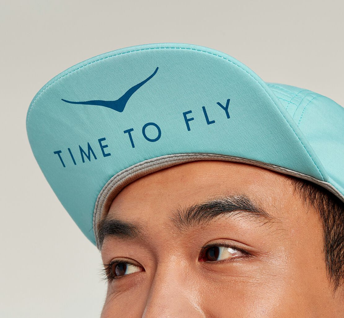 HOKA|All Gender Performance Hat Blue Tint / Moroccan Blue