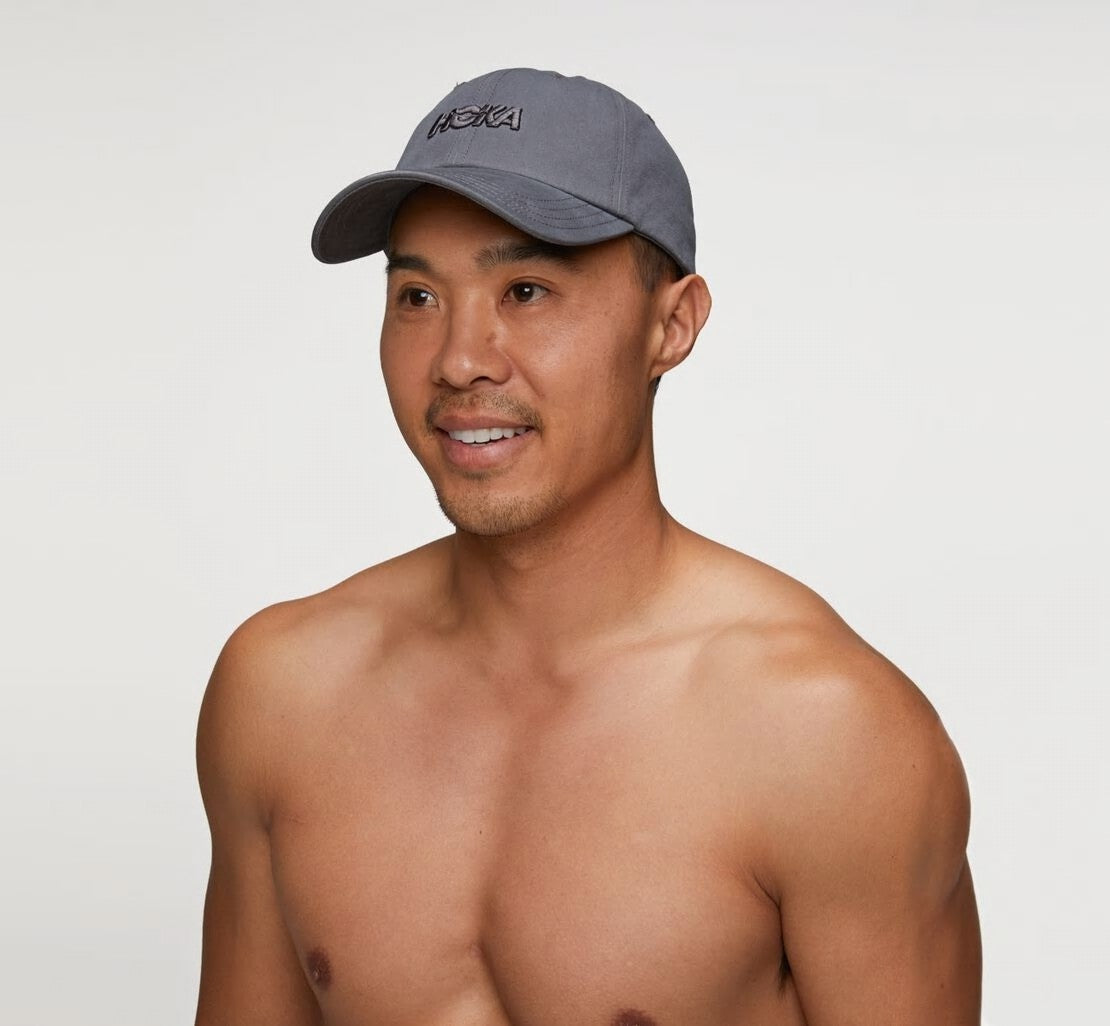 HOKA|All Gender Casual Hat Dark Grey