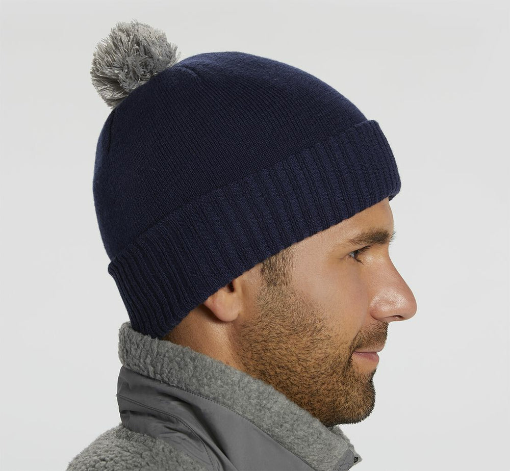 HOKA|All Gender Pom Beanie Moonlit Ocean