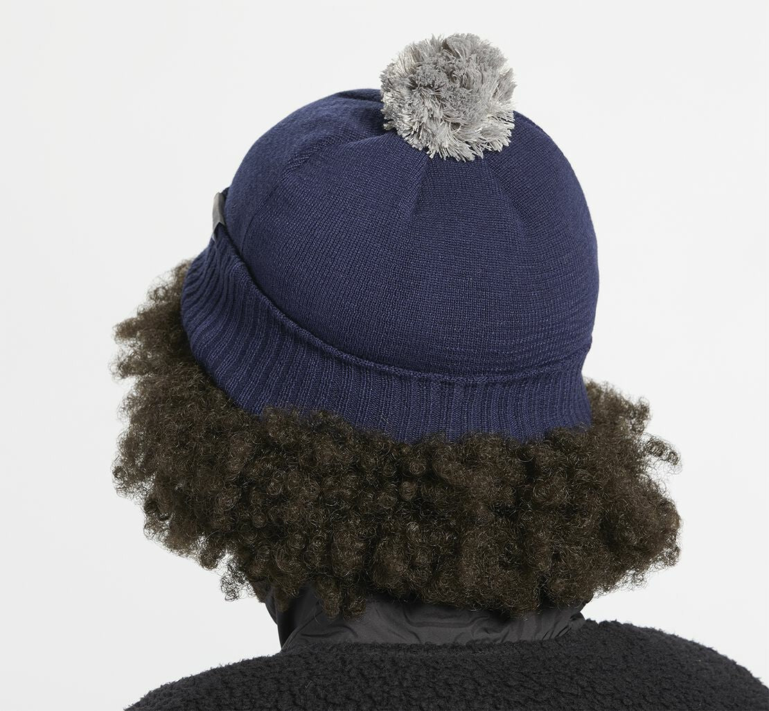 HOKA|All Gender Pom Beanie Moonlit Ocean