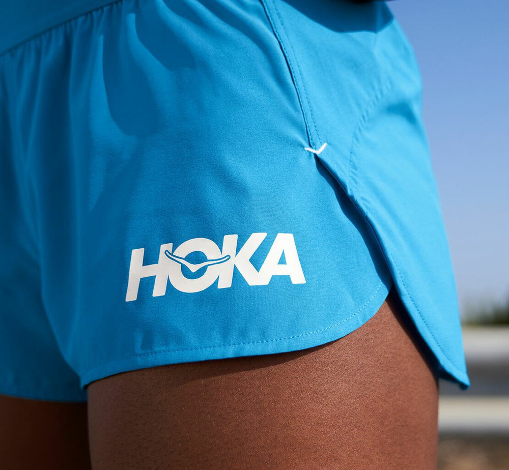 HOKA|Women's Performance Woven 2" Short Diva Blue