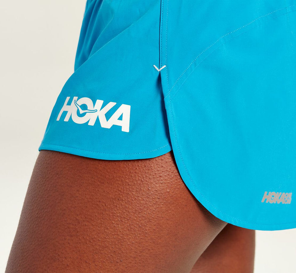 HOKA|Women's Performance Woven 2" Short Diva Blue