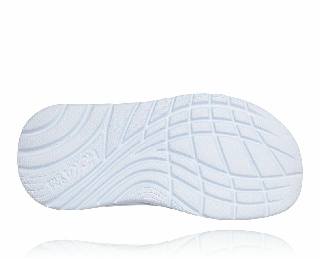 HOKA|Women's ORA Recovery Flip Luminary Green / Blue Tint
