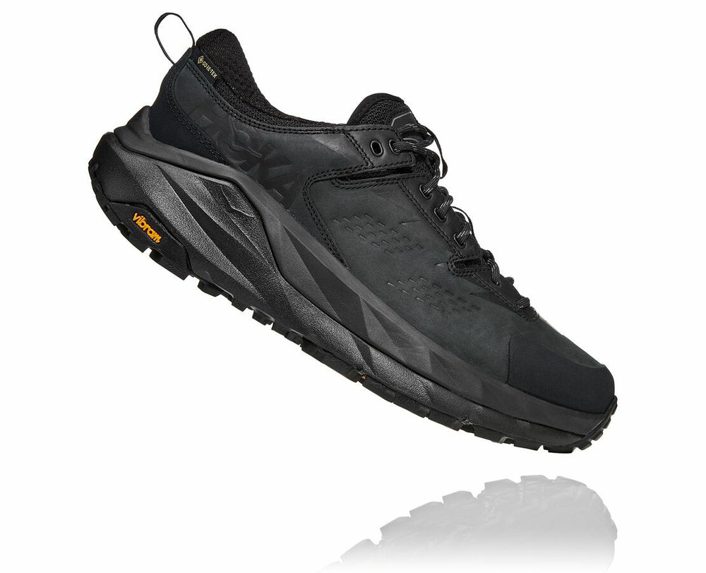 HOKA|Men's Kaha Low GORE-TEX Black / Charcoal Gray