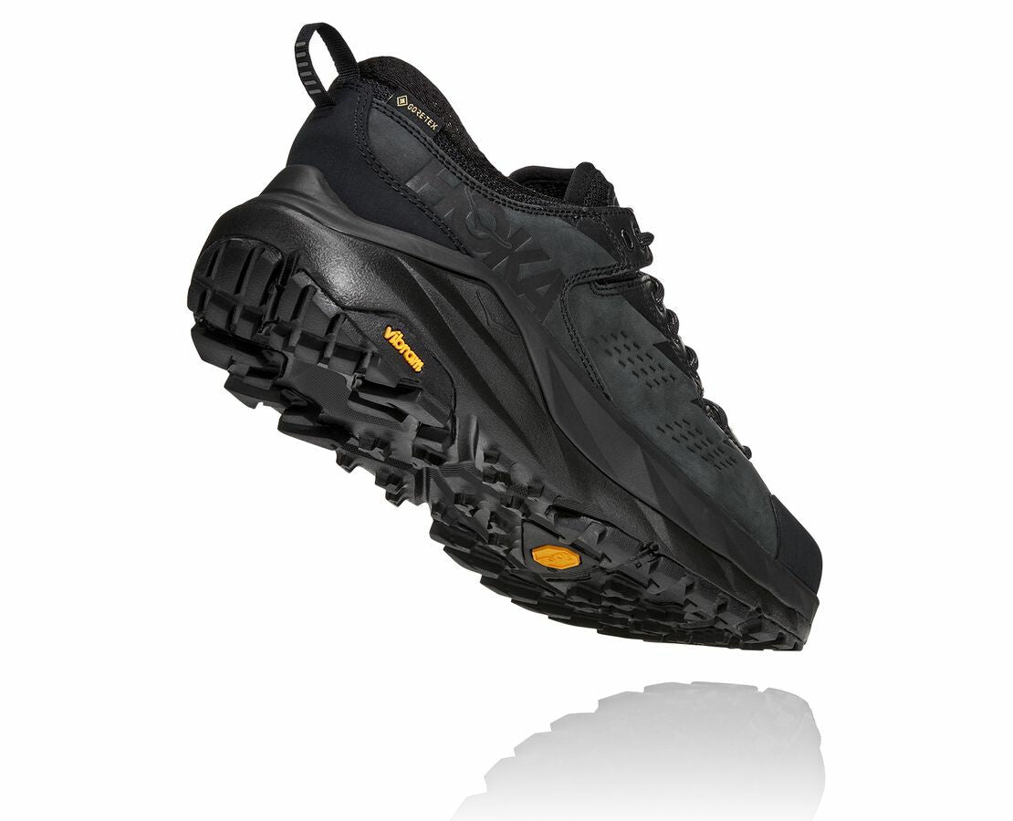 HOKA|Men's Kaha Low GORE-TEX Black / Charcoal Gray