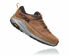 HOKA|Men's Kaha Low GORE-TEX Otter / Persimmon Orange