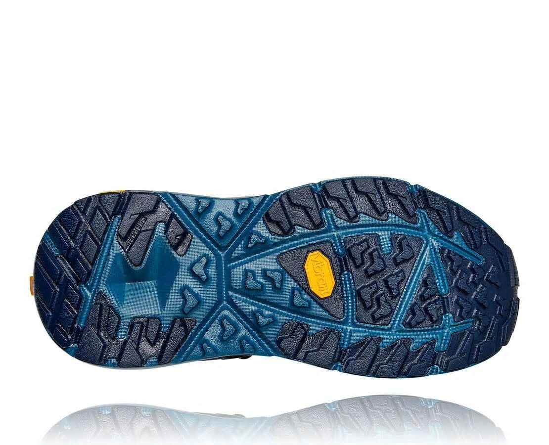 HOKA|Women's Kaha Low GORE-TEX Black Iris / Moroccan Blue