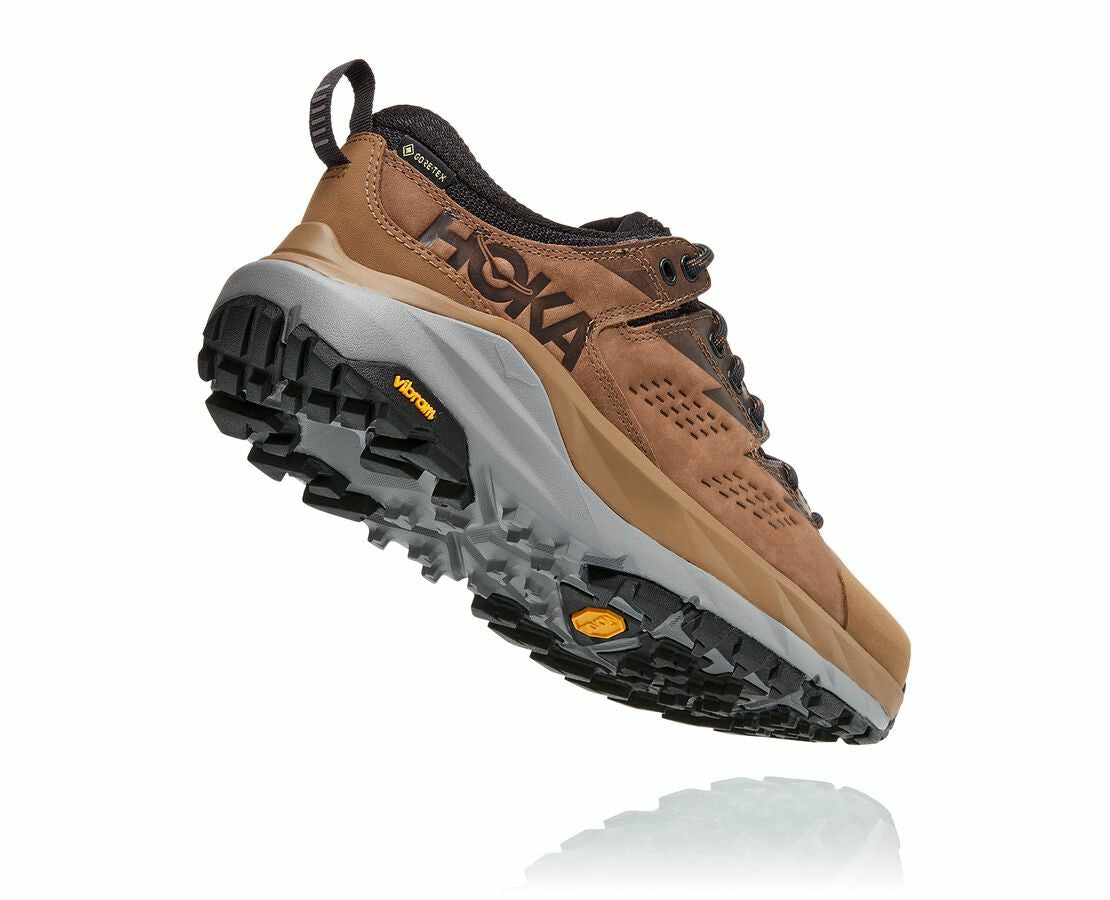 HOKA|Women's Kaha Low GORE-TEX Otter / Black