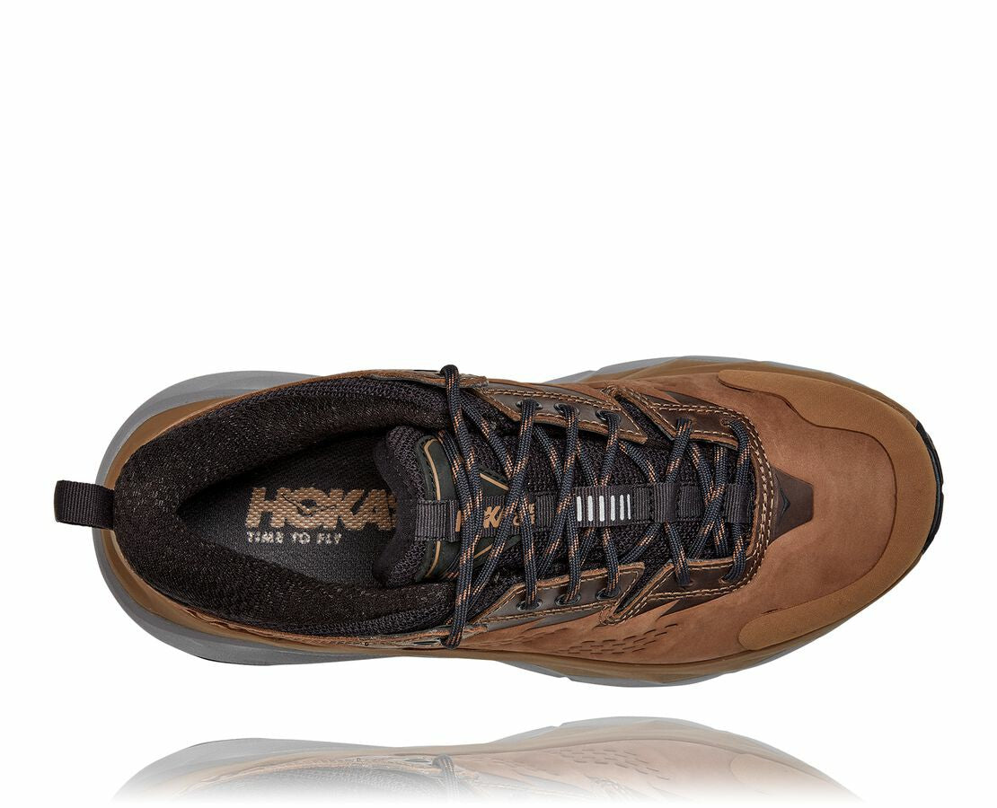 HOKA|Women's Kaha Low GORE-TEX Otter / Black