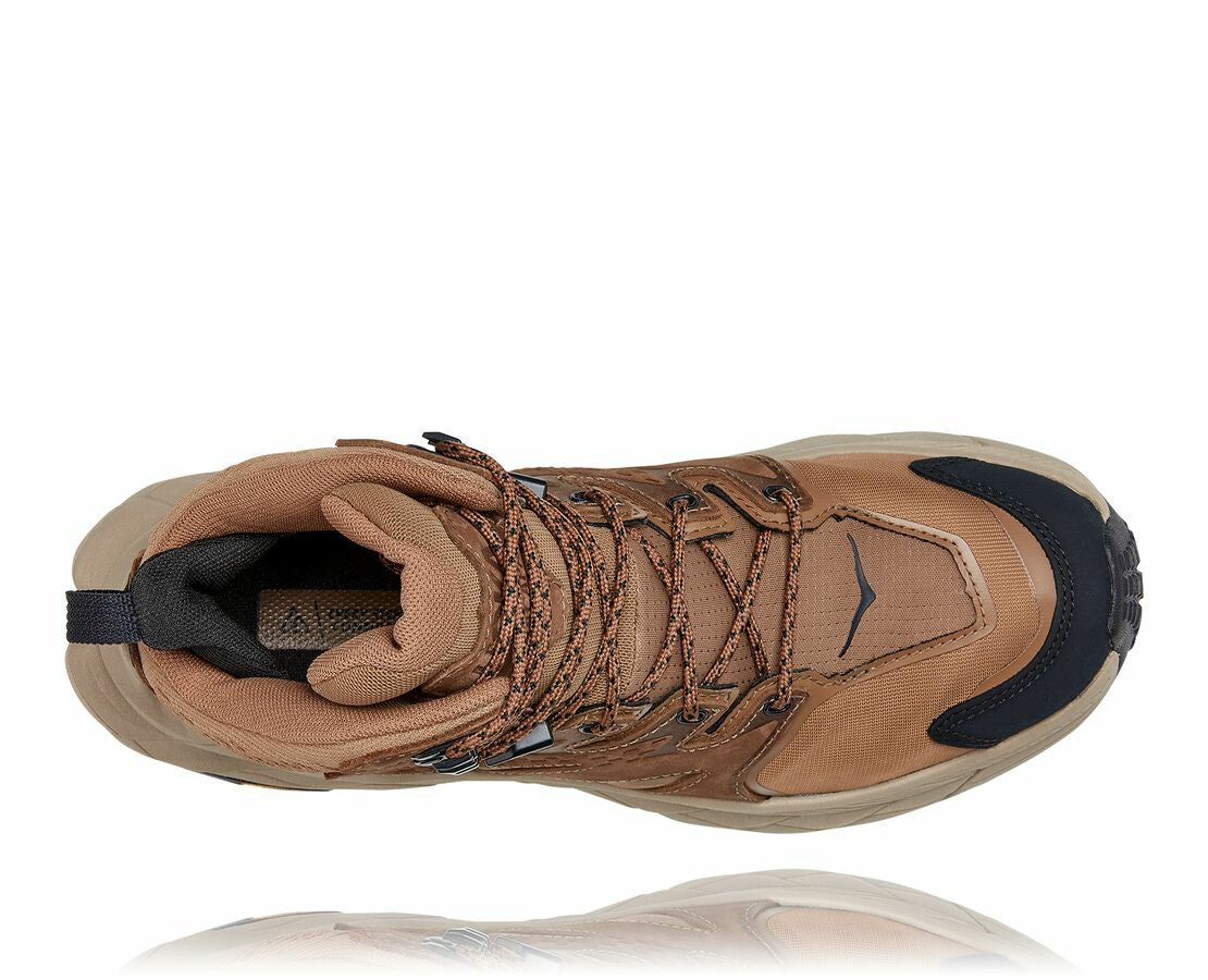 HOKA|Women's Anacapa Mid GORE-TEX Otter / Black
