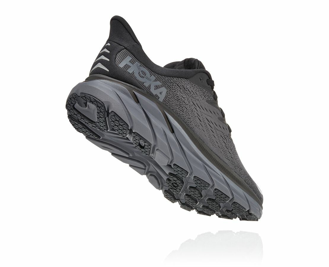 HOKA|Men's Clifton 8 Black / Black
