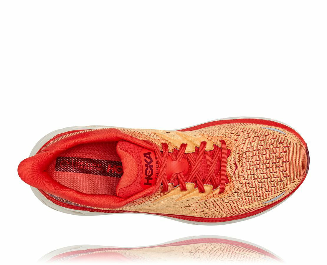 HOKA|Men's Clifton 8 Fiesta / Blazing Orange