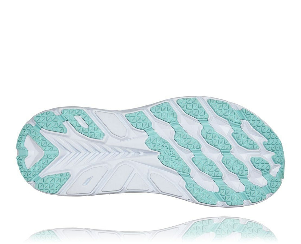 HOKA|Women's Clifton 8 Cantaloupe / Silver Peony