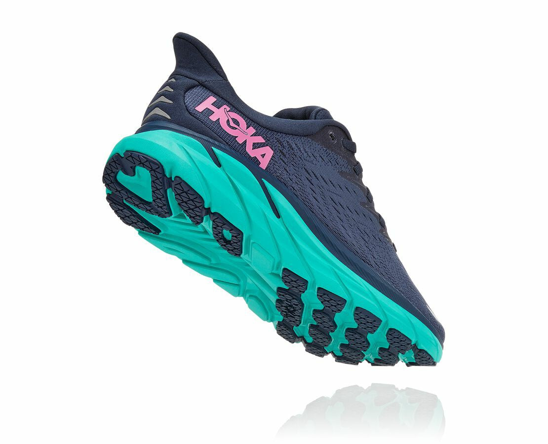 HOKA|Women's Clifton 8 Outer Space / Atlantis