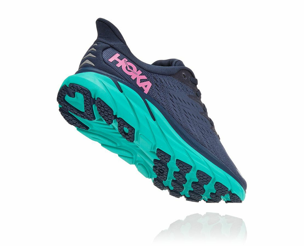 HOKA|Women's Clifton 8 Outer Space / Atlantis