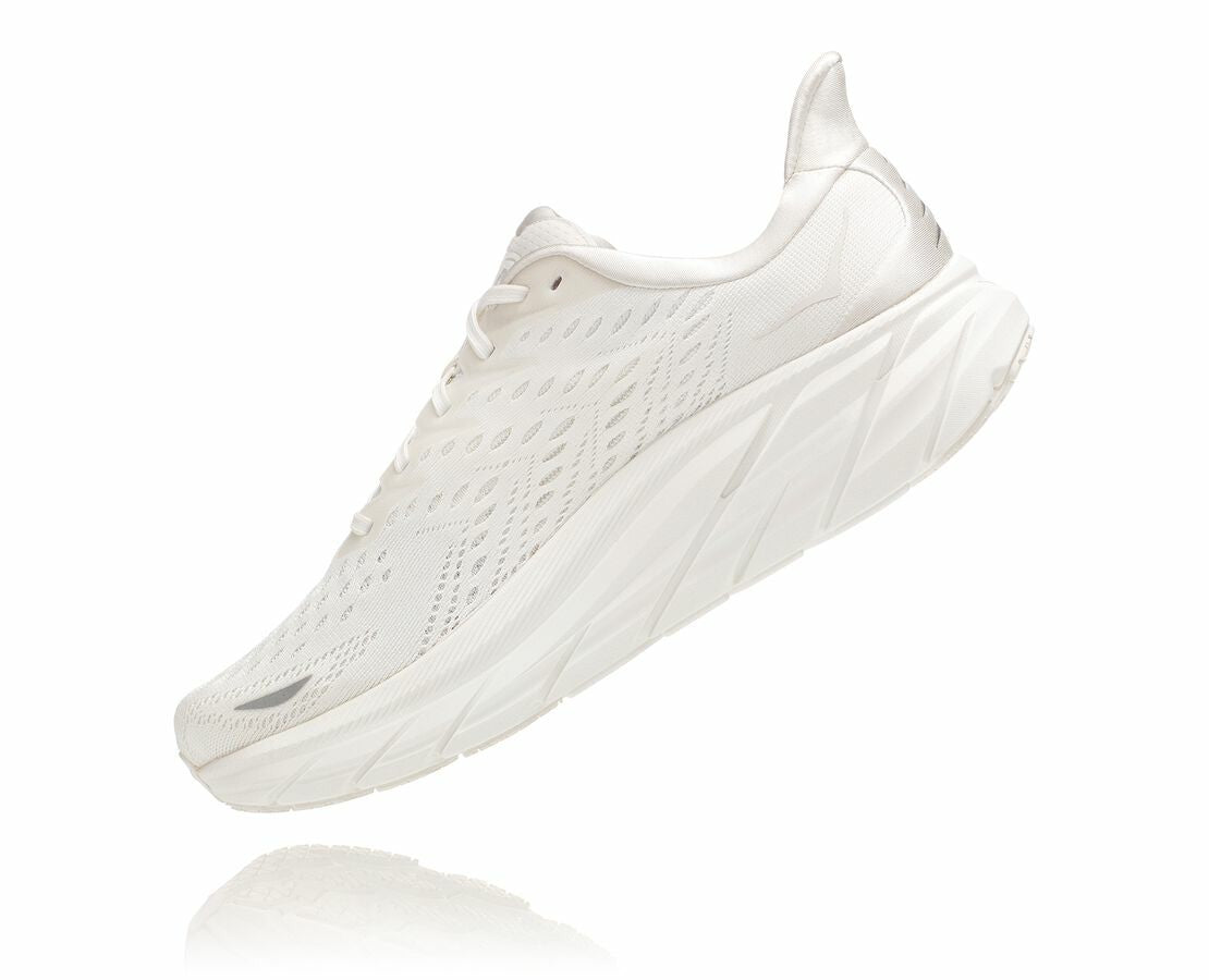 HOKA|Women's Clifton 8 White / White