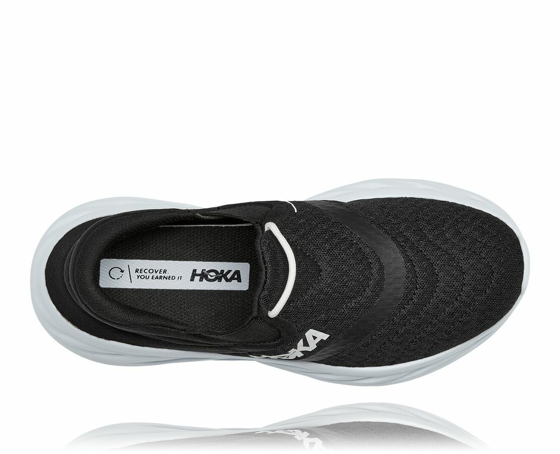 HOKA|Women's Ora Recovery Shoe 2 Black / White
