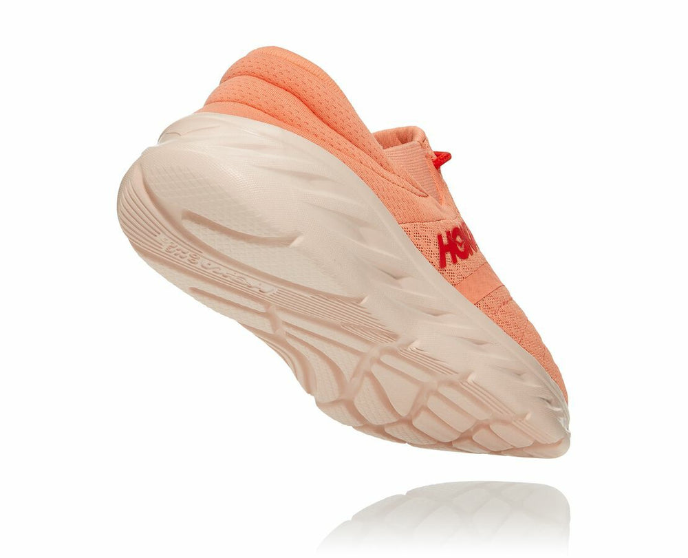 HOKA|Women's Ora Recovery Shoe 2 Cantaloupe / Fiesta