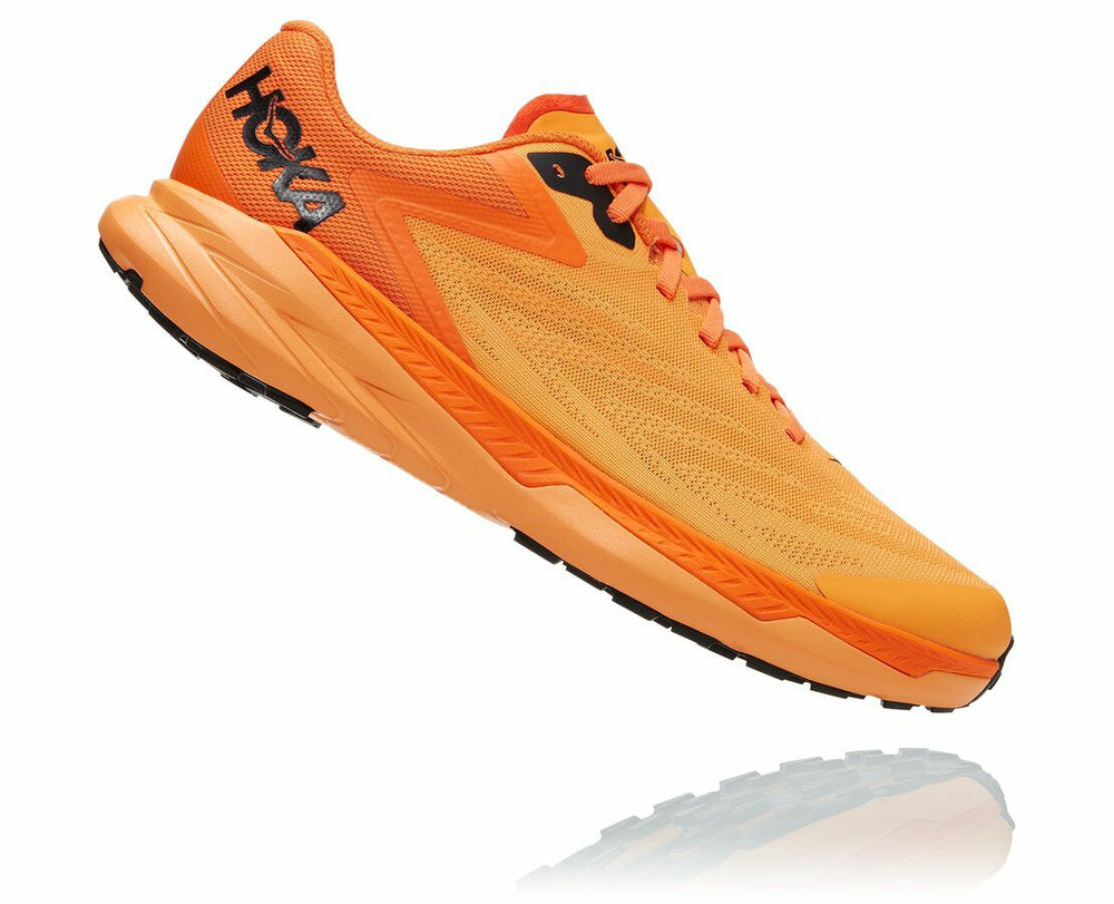 HOKA|Men's Zinal Blazing Orange / Persimmon Orange