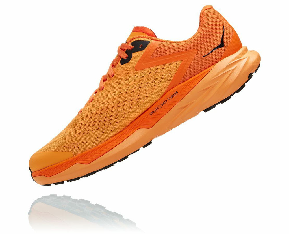 HOKA|Men's Zinal Blazing Orange / Persimmon Orange