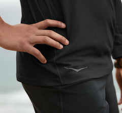 HOKA|Men's Performance 3/4 Sleeve Black