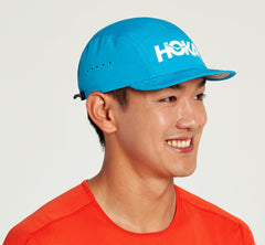 HOKA|All Gender Packable Trail Hat Diva Blue