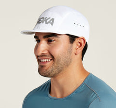 HOKA|All Gender Packable Trail Hat White / Castlerock