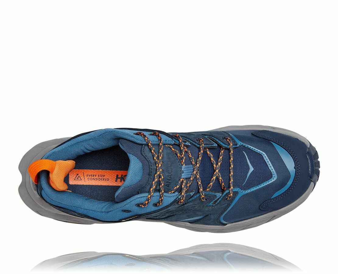 HOKA|Men's Anacapa Low GORE-TEX Outer Space / Real Teal