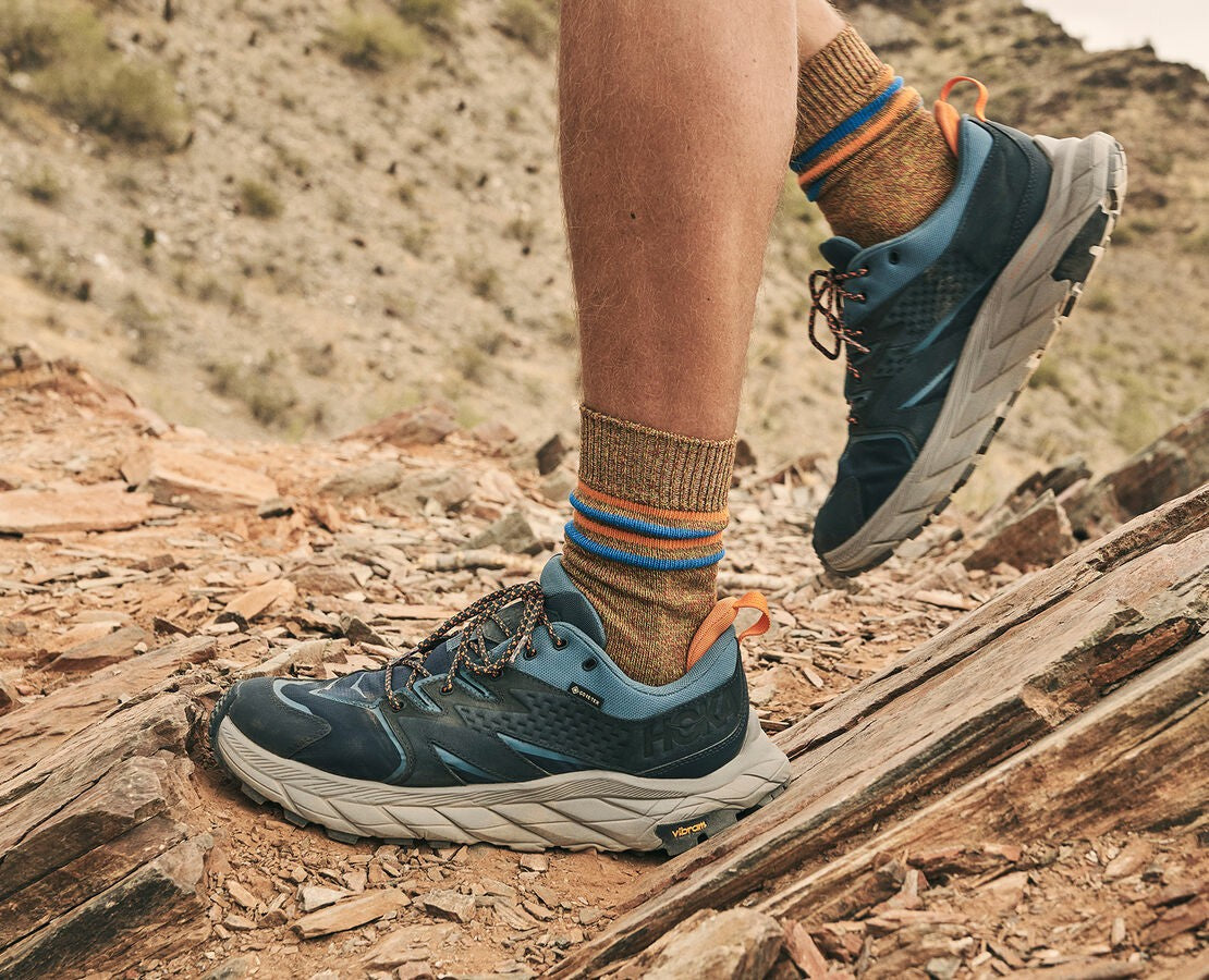 HOKA|Men's Anacapa Low GORE-TEX Outer Space / Real Teal