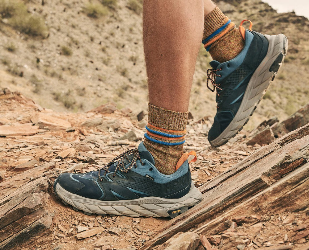 HOKA|Men's Anacapa Low GORE-TEX Outer Space / Real Teal