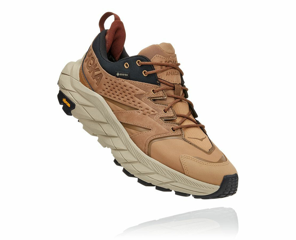 HOKA|Men's Anacapa Low GORE-TEX Tiger'S Eye / Black