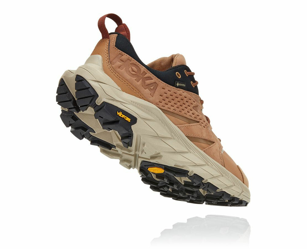 HOKA|Men's Anacapa Low GORE-TEX Tiger'S Eye / Black