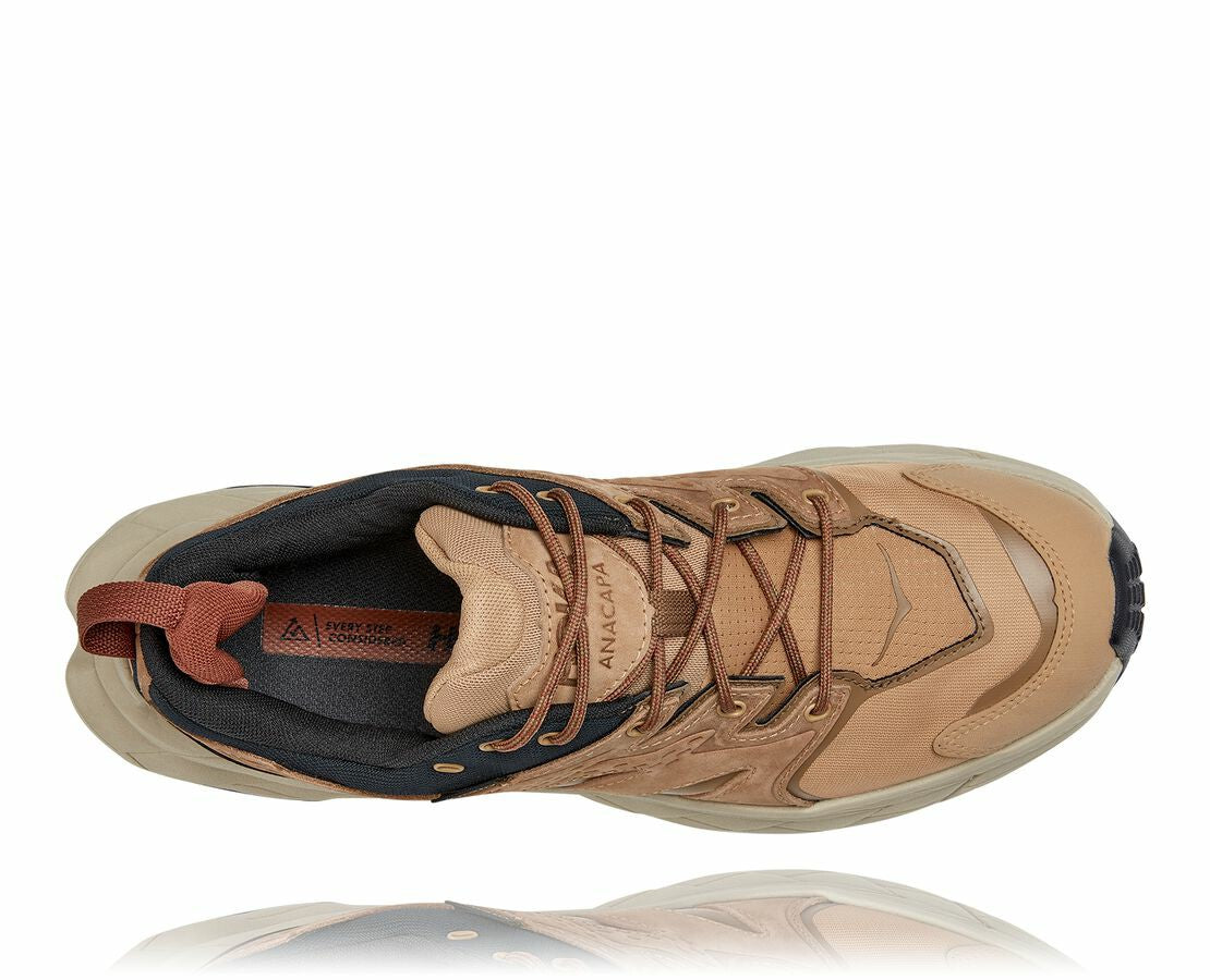 HOKA|Men's Anacapa Low GORE-TEX Tiger'S Eye / Black