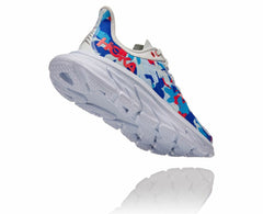 HOKA|All Gender Clifton Edge Geometric Ballad Blue / Blue Flower