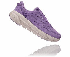 HOKA|All Gender Clifton L Suede Chalk Violet / Lilac Ash
