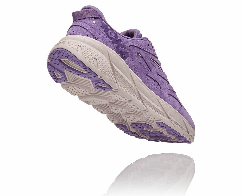 HOKA|All Gender Clifton L Suede Chalk Violet / Lilac Ash