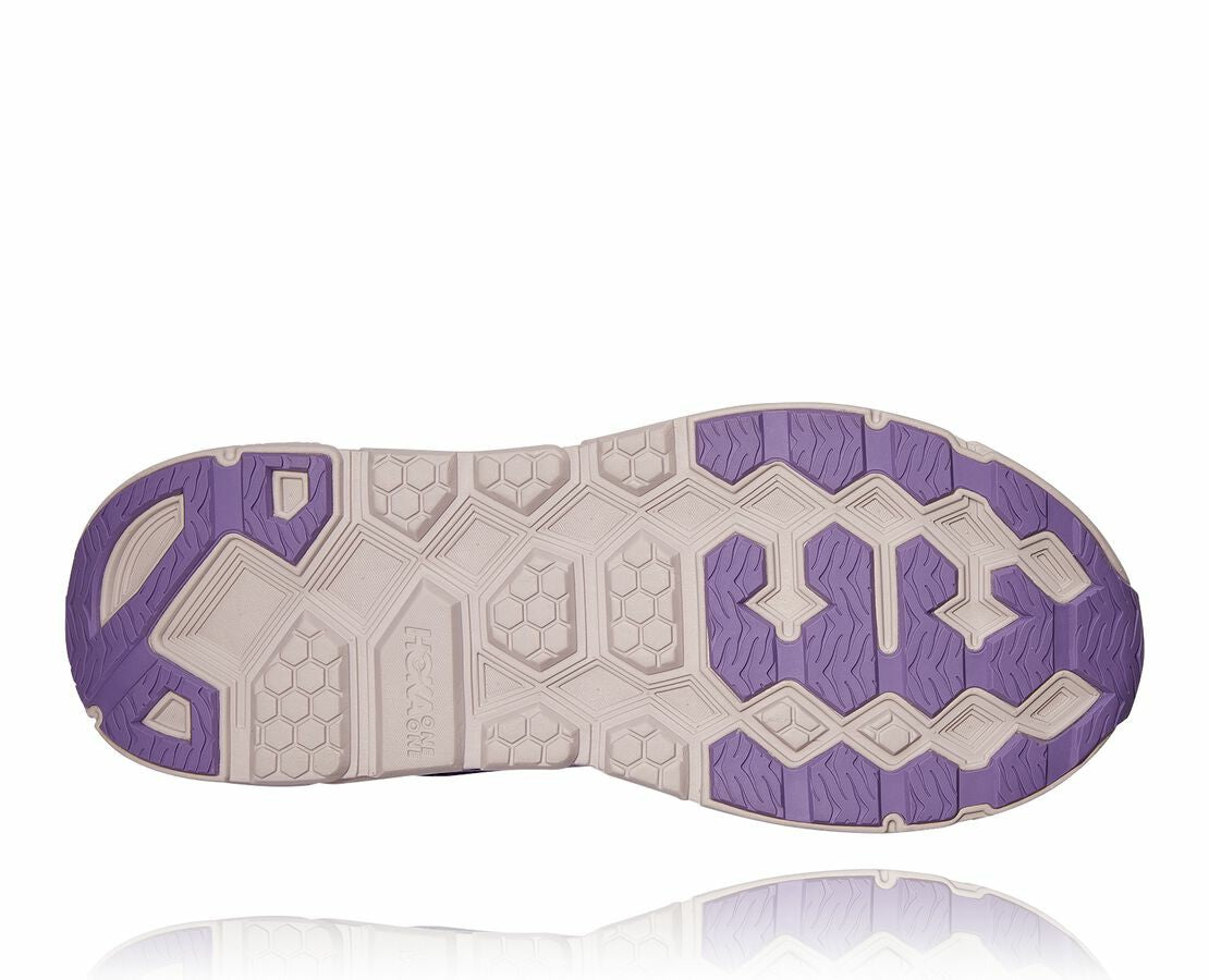 HOKA|All Gender Clifton L Suede Chalk Violet / Lilac Ash