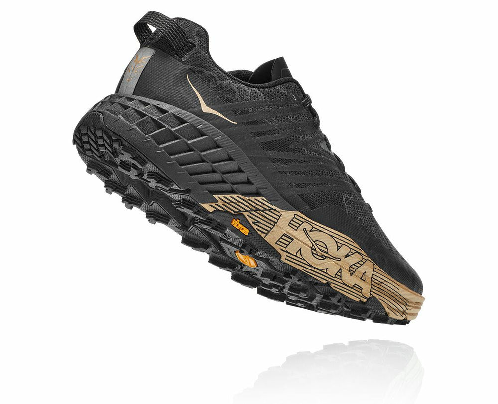 HOKA|All Gender Speedgoat 4 CNY Black / Gold