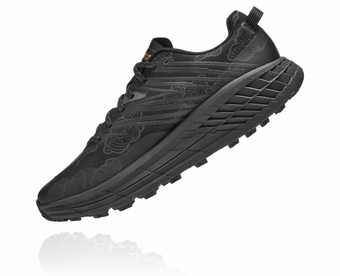 HOKA|All Gender Speedgoat 4 CNY Black / Gold
