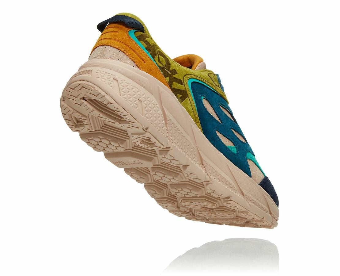 HOKA|Unisex Clifton L Suede Multi / Shifting Sand