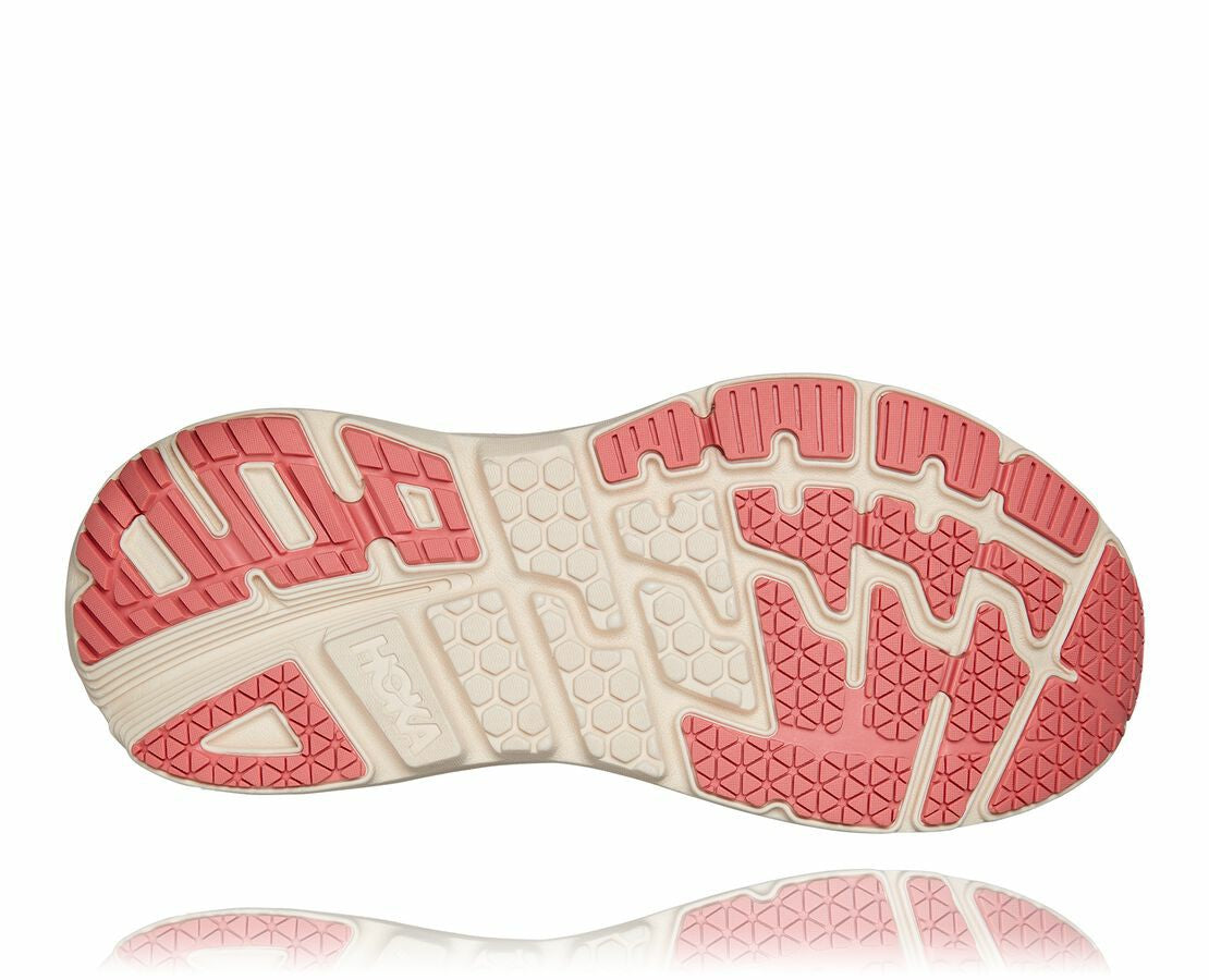 HOKA|Unisex Bondi L Suede Shifting Sand / Multi